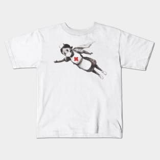 Banksy Superhero Nurse Kids T-Shirt